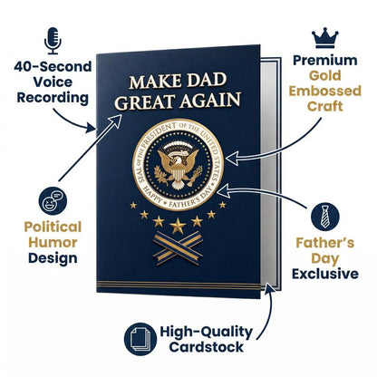 MAGAdads™ Presidential Talking Card